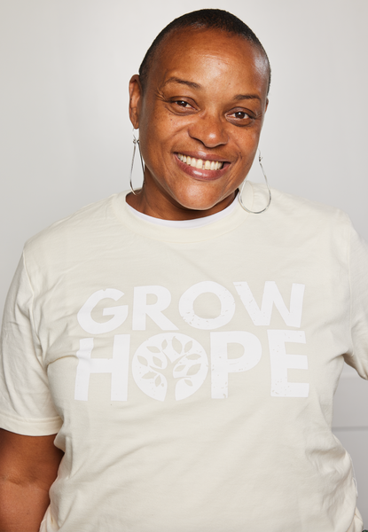 Grow Hope Soft Tee's - Cream