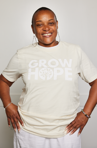 Grow Hope Soft Tee's - Cream